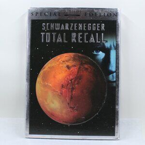 Schwarzenegger Total Recall Special Edition DVD With Slip Jacket & Pamphlet
